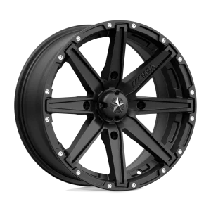 MSA Offroad Wheels – M33 CLUTCH – Black – 16″x7″ 10mm – All weather Wheels – M33-06737
